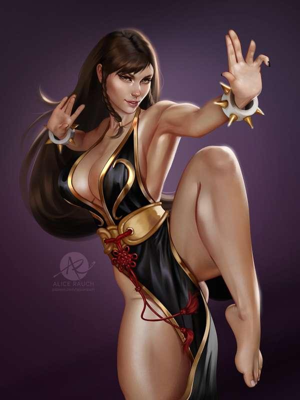 Chun Li (Battle Dress) + NSFW