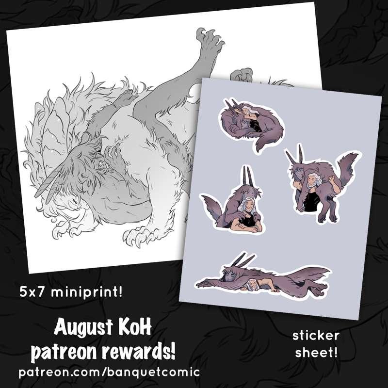 August KoH rewards and Request Thread!