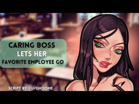 ASMR Roleplay | Caring Boss Lets Her Favorite Employee Go [Sweet] [Silly] [Sugar Mommy] [Cafe setting] [Boss Speaker] [Getting fired] [Clumsy Listener]