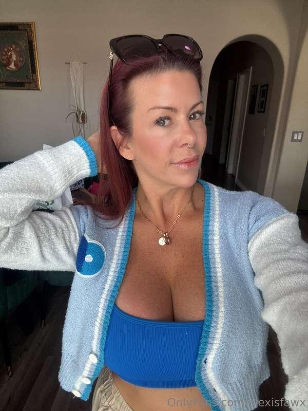 Daily Boobs & Update My stepmom look for a podcast I did … f..