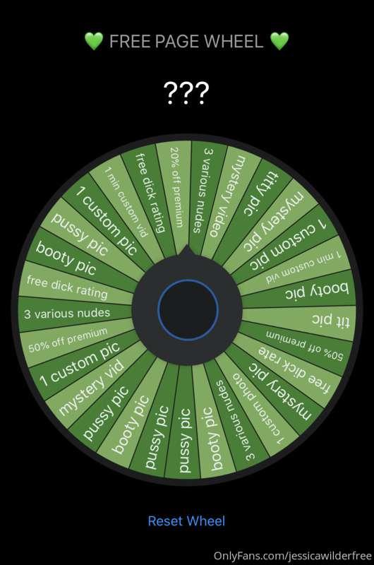💚 take a spin with me 💚

1 spin: $10
2 spins: $16
3 spins: $..