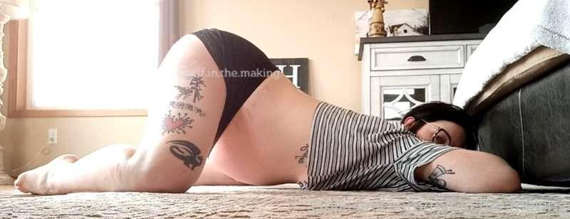 Early morning stretch, anyone care to join?