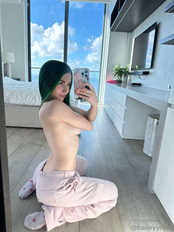just enough to make you stare 😜