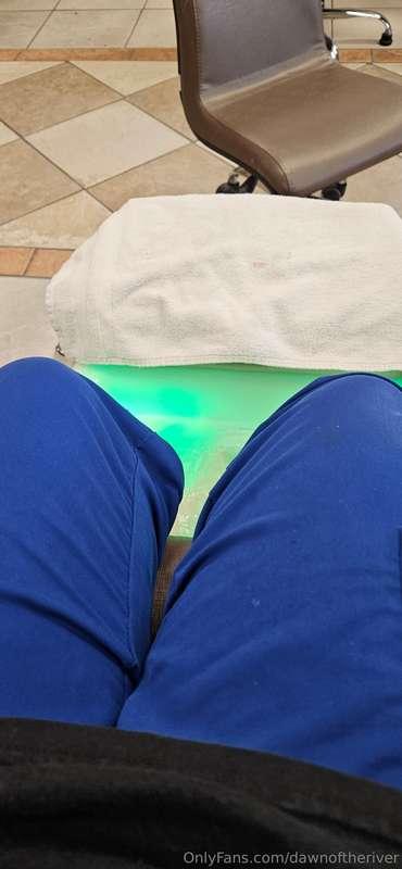 I've enjoyed my natural nails but thanks to a fan I got a pe..