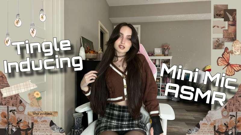 Early Release: TINGLE INDUCING ASMR With Mini Mic 🧸( Mini Mic Mouth Sounds, Fast & Aggressive Triggers) 🤎