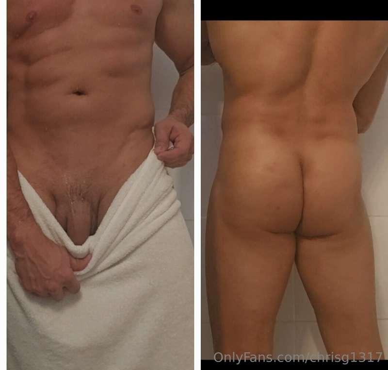 Which one do you like!? Or should I post w/o the towel
