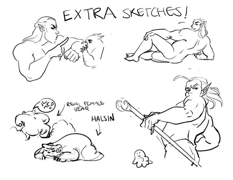 BG3 Halsin pics for Poll