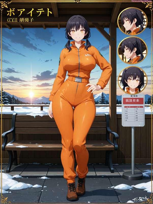 [Character Commission] Tamaki Kotatsu (CGI Anime) of Fire Force [Gen 2.5]