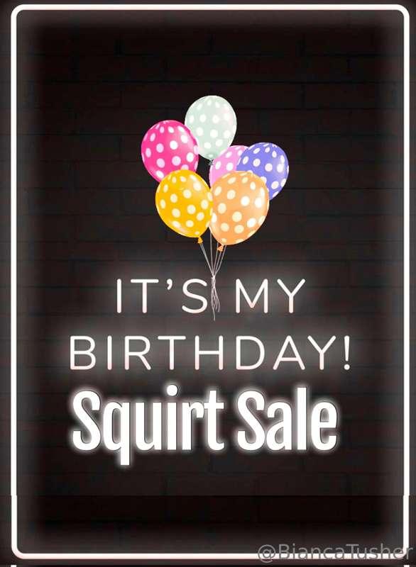 # 🎈 ***$𝟷 𝚅𝙸𝙳𝚂 B-DAY SPECIAL*** ⤵️
💦 **SQUIRT VIDS!** 💦  

①..