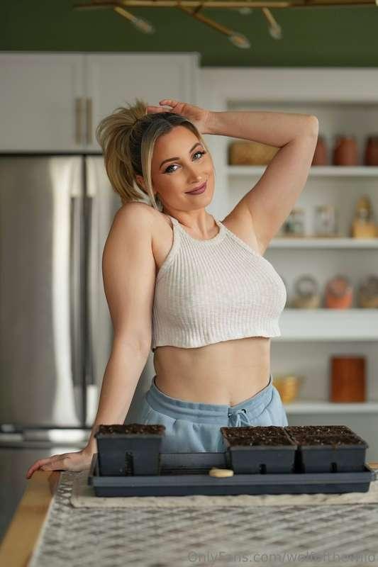 Meet me in the kitchen for some seeds starting :) hehe GOOD ..