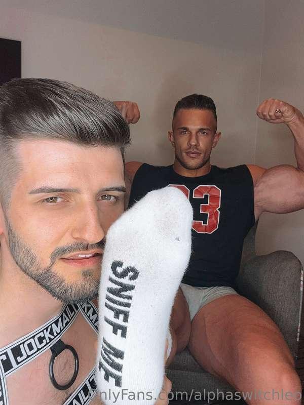 Sniffing the socks nice an deep 😈😈  @charlielondon