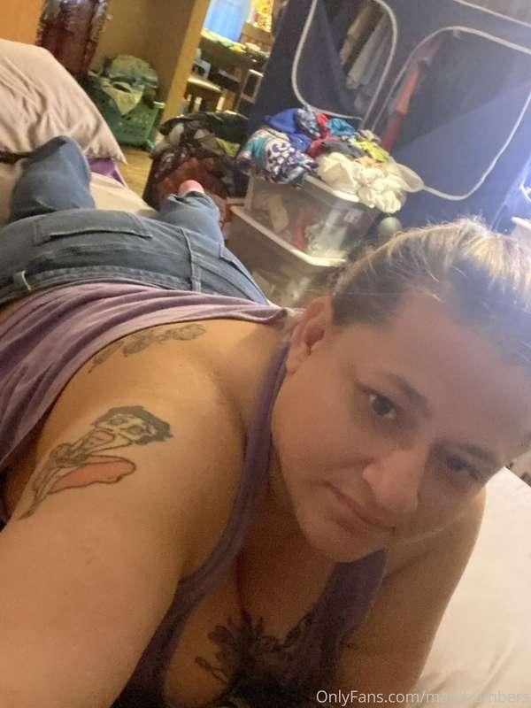 Being lazy before getting my day started