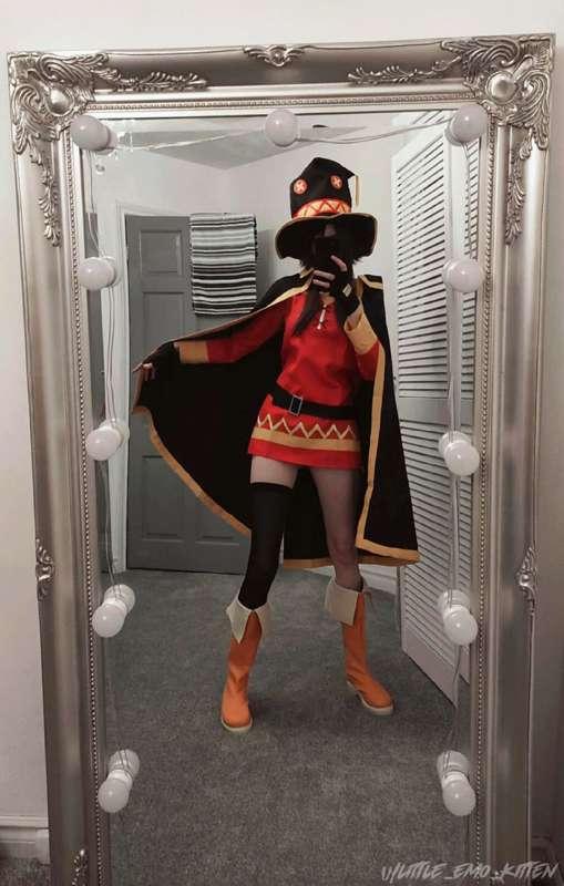 Preview of 1 of my upcoming cosplays! Megumin from Kono Suba..
