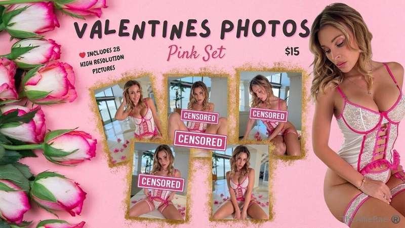 📸Valentine's Photo Set (PINK): Unlock to see this NAUGHTY ph..