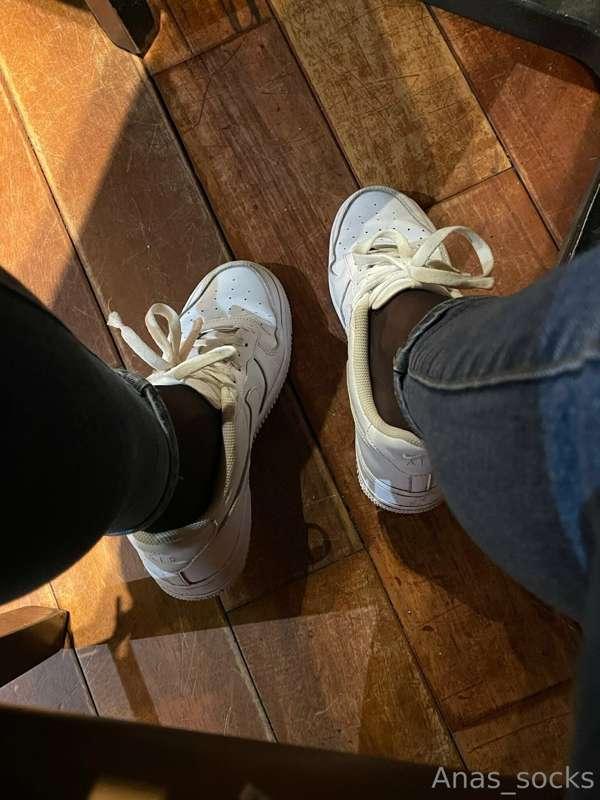 More nylons and Nike airforce as requested