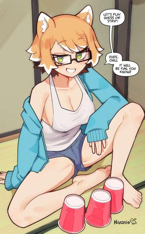 Lumi's strip game