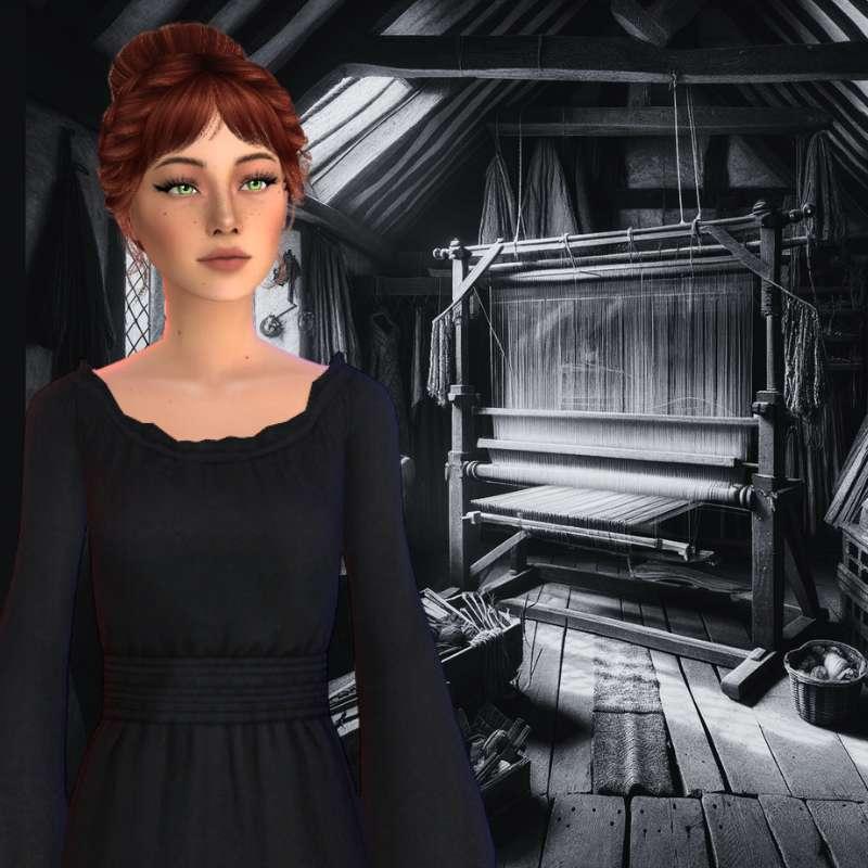 WEAVER | TS4 Medieval Career Mod