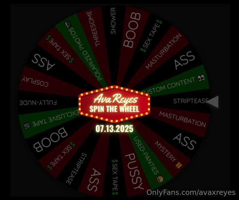 🔴 MY 2025 MID-YEAR SPIN THE WHEEL SPECIAL! ⚫I've been so mot..
