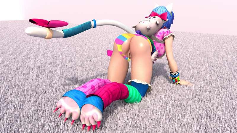 Bastet NSFW Render