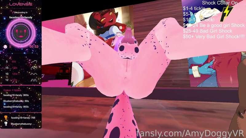 Full live stream from September 12th

I had a lot of fun getting vibrated for most of the night while @AthenaTheDoe &amp; @BearSeierraVR rode me and made me a good puppy!

#Trans #transgender #yiff  #cum #tits #VR #VRChat #LiveStream #live #Vtuber