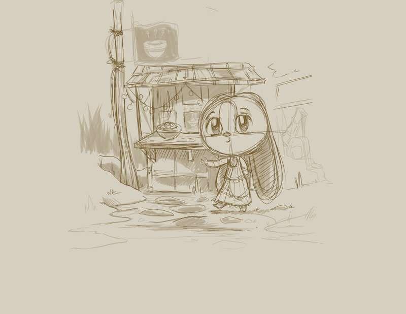 Doodle - Ramen Bar Bunny!