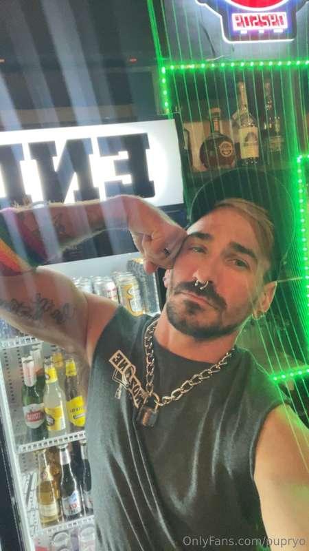 I’ll be your bartender tonight. Who wants to drink from the ..
