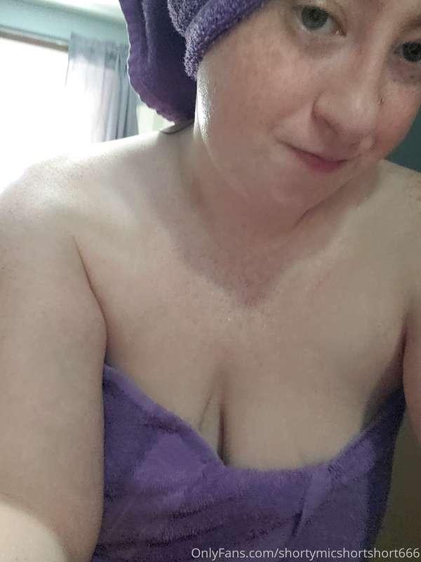 Fresh out of the shower
