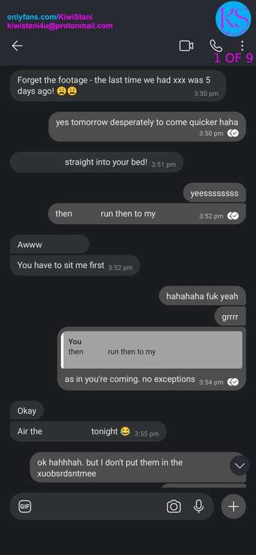 W4RNING. This is a private private private conversation betw..