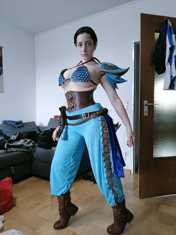 DnD inspired Vaporeon cosplay for AX!