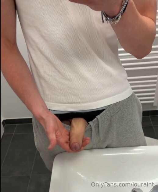 "Clothes still on, but couldn’t wait… pants down just enough..