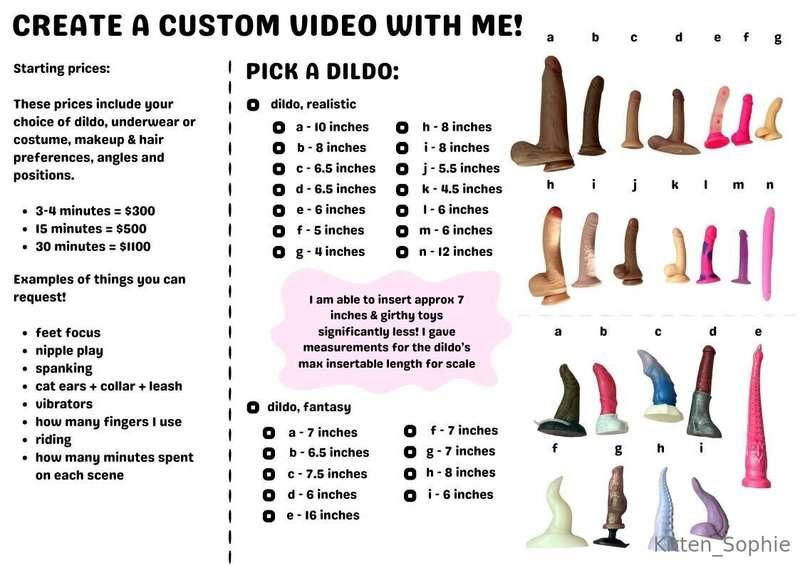 Check these out to make a custom video with me!!! Always mes..