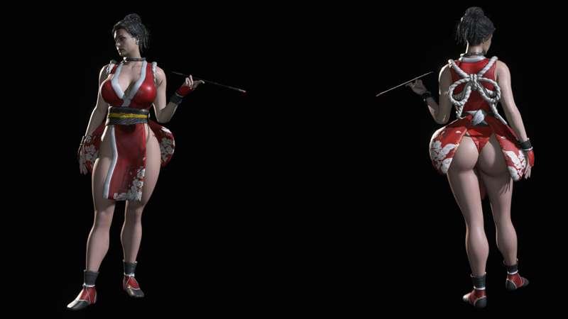 Dimitrescu Mai shirumai outfit