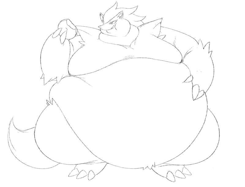 Zoroark (Lineart)