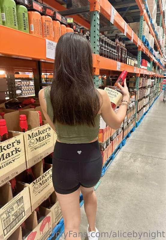 So, here I am standing in the store, staring at this bottle ..