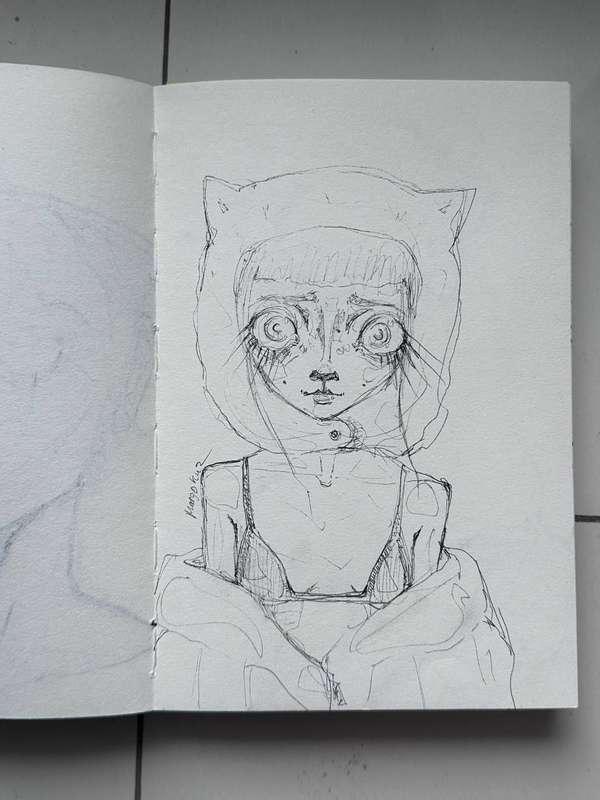 I’m thinking about creating a cosplay of this sketch👀

#fyp #drawing #sketch #art #artist #anime #bigeyes #babyface