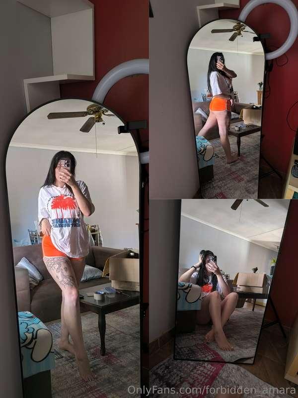 Little outfit of the day ft. a half packed apartment 😜