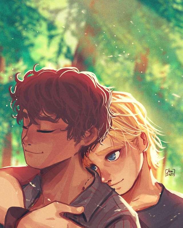 Ox and Joe \\ Green Creek Fanart
