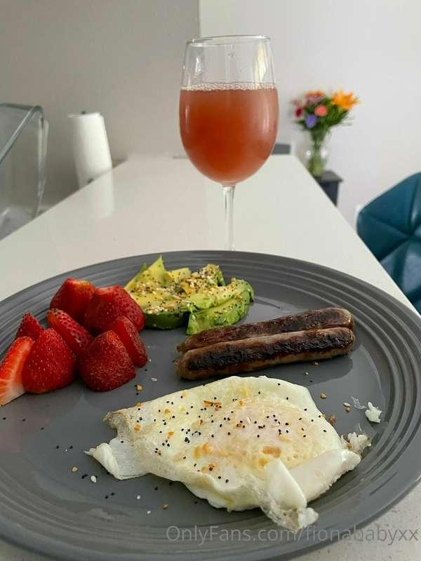 I made breakfast 😋