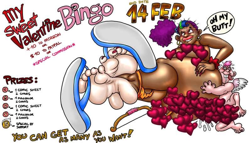 14 feb valentine bingo