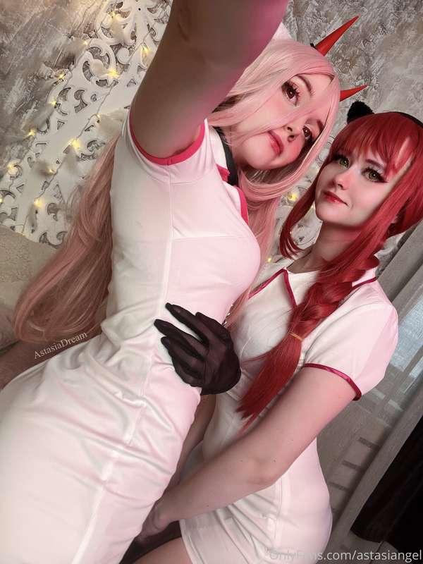 With my goddess @pepper_cos ❤️‍🔥