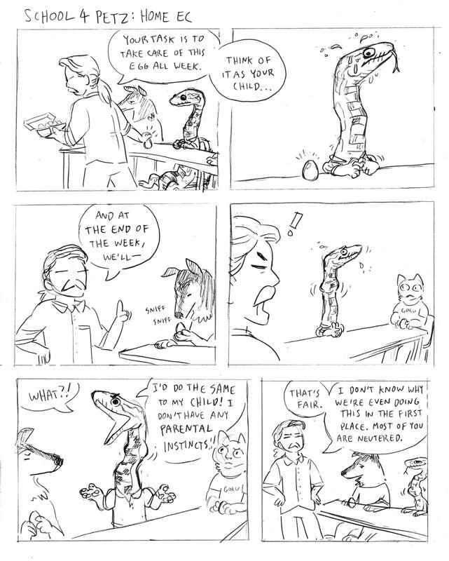 School 4 Petz: Home Ec