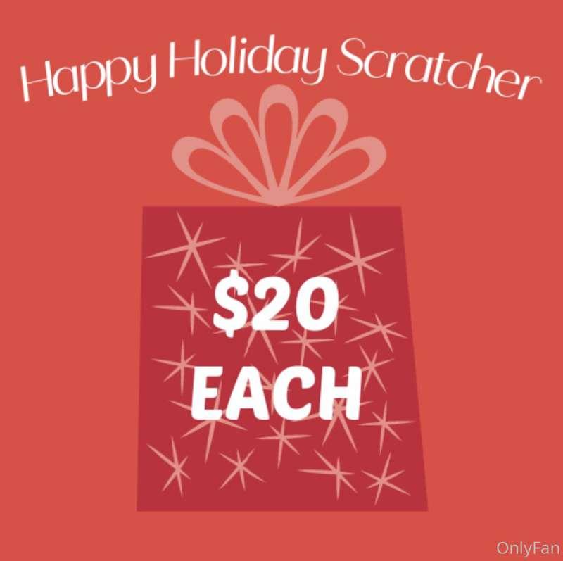 🎁 Holiday Scratcher 🎁Stuff my stocking with these LIMITED TI..