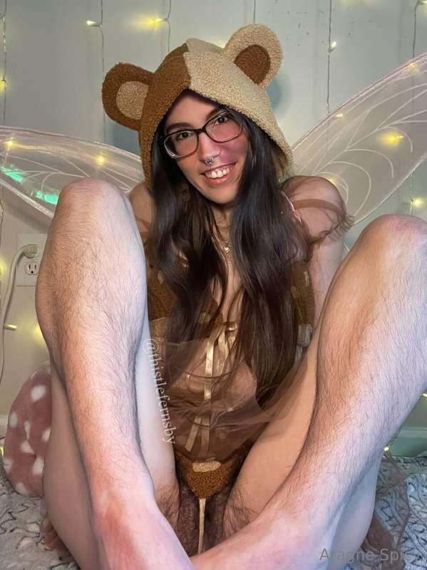 This hairy fairy bear @thistlefernsby wants to show you how ..