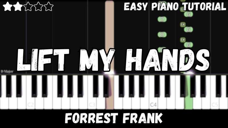 Easy MIDI - Forrest Frank - Lift My Hands (Atlantic Notes Arrangement + Tempo + Colors + Key)