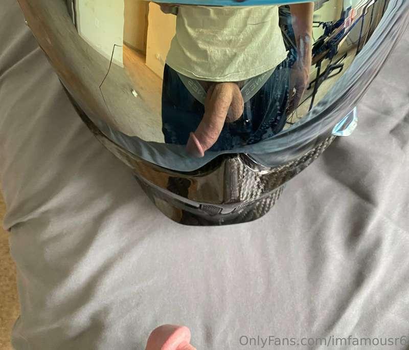 What would you do if you were wearing the helmet ?