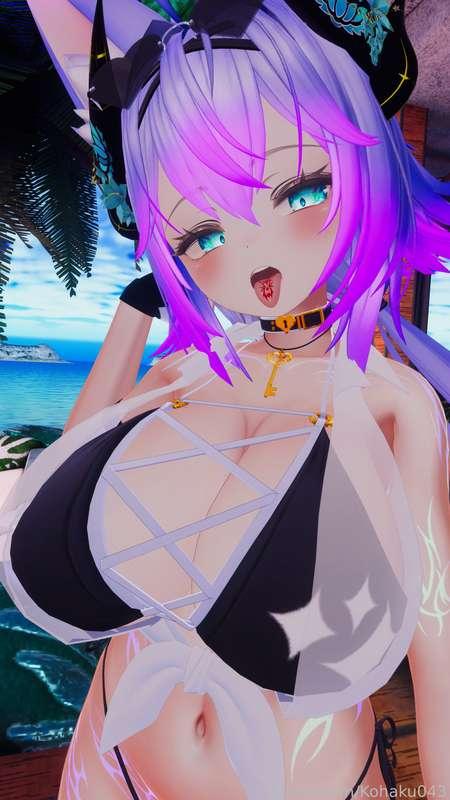 New avatar !
#vr #vtuber #anime #hentai #lewdtuber #fyp #boobs #butt 