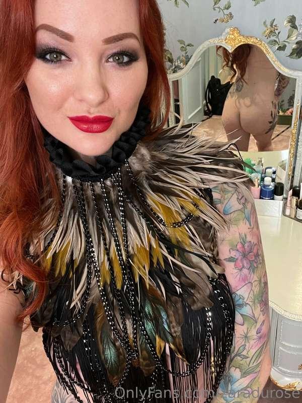 Cheeky mirror shot - behind the scenes on a recent shoot!