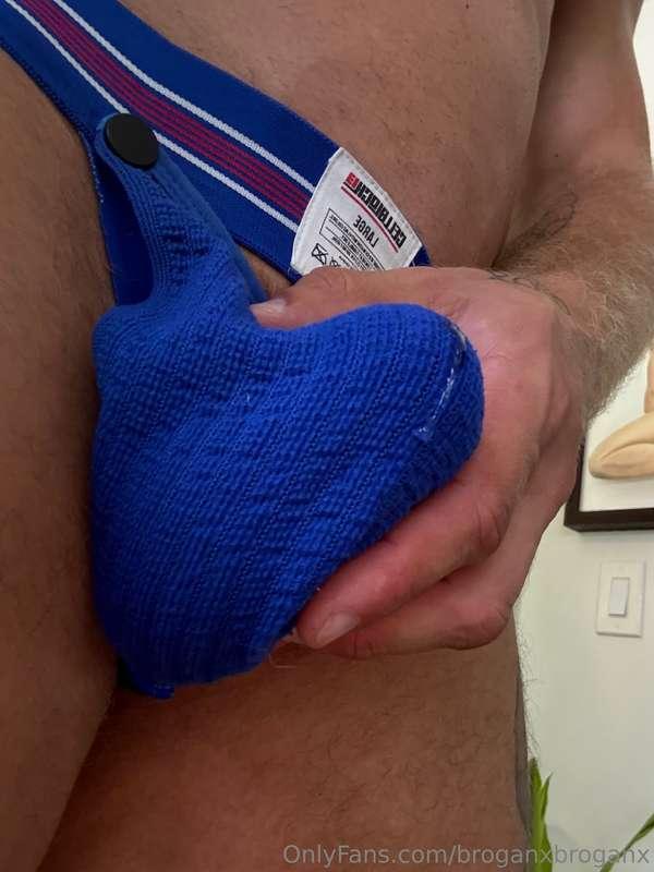 You know the dick is good when my jock looks like this after..