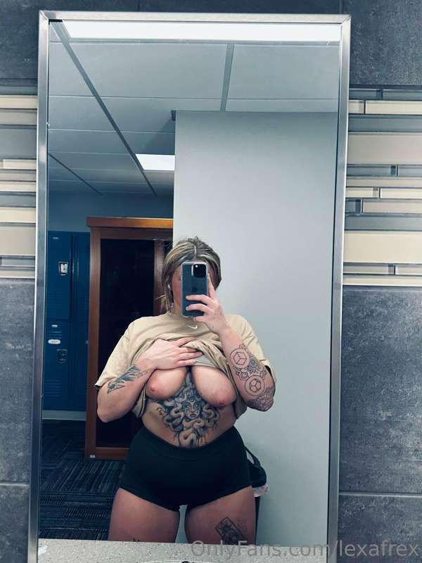 see you in the locker room? ;)