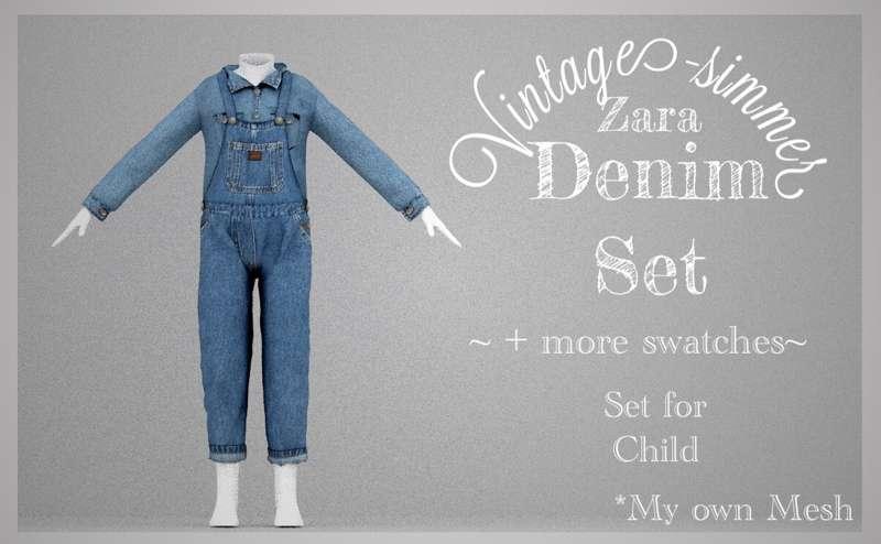 ˗ˏˋDenim Set ˎˊ˗ Public release: October 30